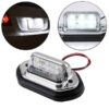 Electroplated-demo-Rear-Number-Plate-Light-Car-SUV-Truck-Trailer-Van-Plate-Light