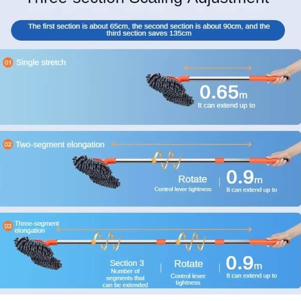 Auto Wash Mop Car Truck Wash Mop stretch