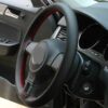 How-to-sow Leather Wrap Steering Wheel