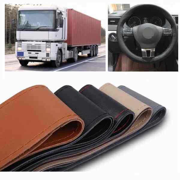 Semi-Truck-Steering-Wheel-Cover-Extra-Large-Leather-Braid-cover-1