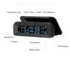 Solar Powered Tyre Pressure Monitoring System label