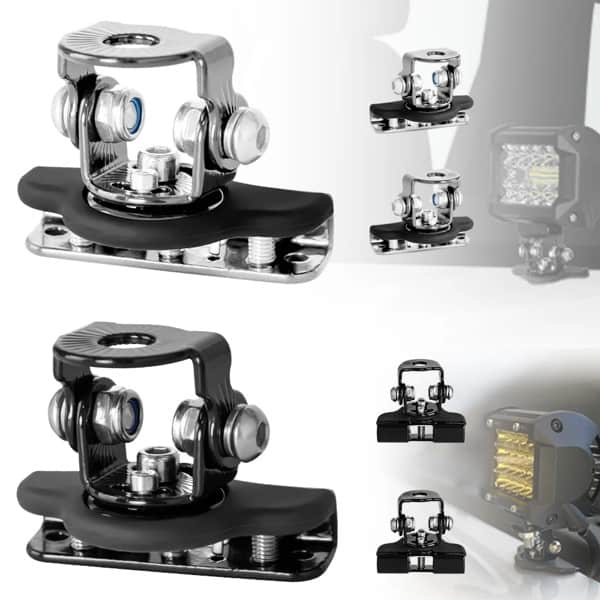 Light Bar Mounting Clamps show use