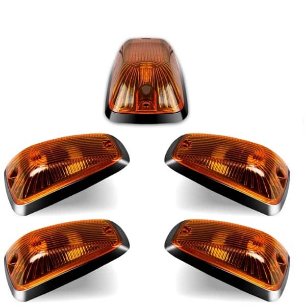Roof Clearance Lights For Trucks Marker Light 5Pcs cover