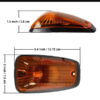 Roof Clearance Lights For Trucks Marker Light 5Pcs dimensions
